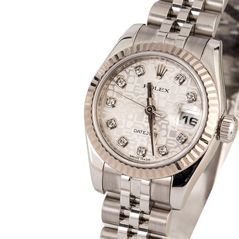 Rolex Lady Datejust 179174 Silver 